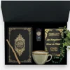 Coffret cadeau islamique avec coran siwak tasse de café musc