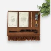 coffret cadeau tapis de prière marron homme
