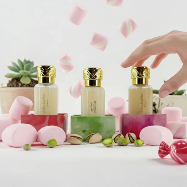 Trio Signature Musc Tahara – Pistache & Duo Gourmand